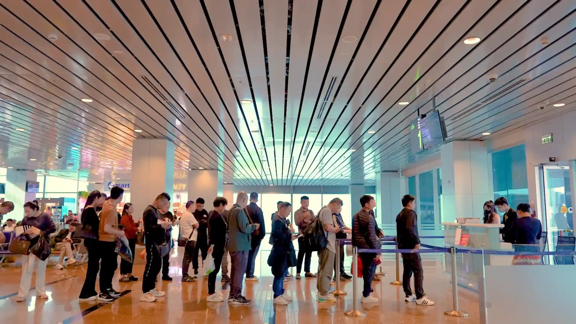 Boarding gates